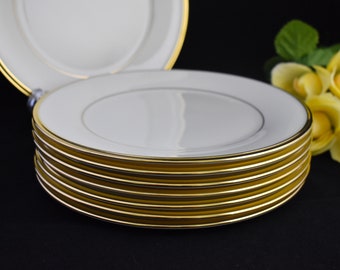 Set of Lenox Eternal Salad Plates or Bread Plates - Excellent Unused Condition
