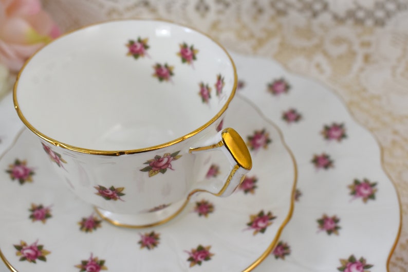 Aynsley Lunch Trio Set - Rosedale Pattern - Etsy