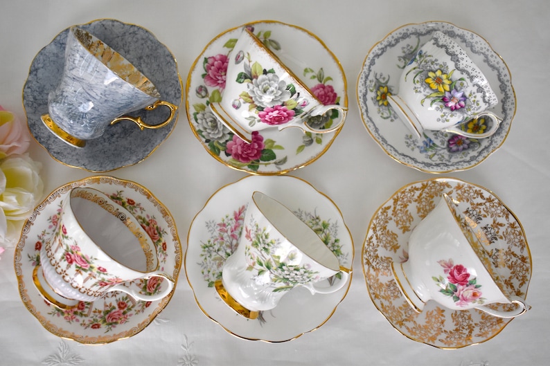 Royal Albert Tea Cups Choice 4 Sets - Choice