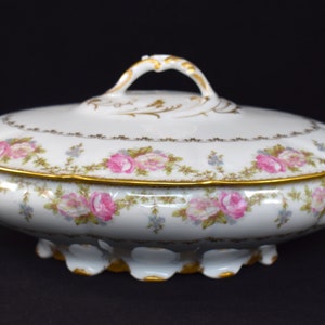 Limoges GDA Haviland Covered Vegetable Dish