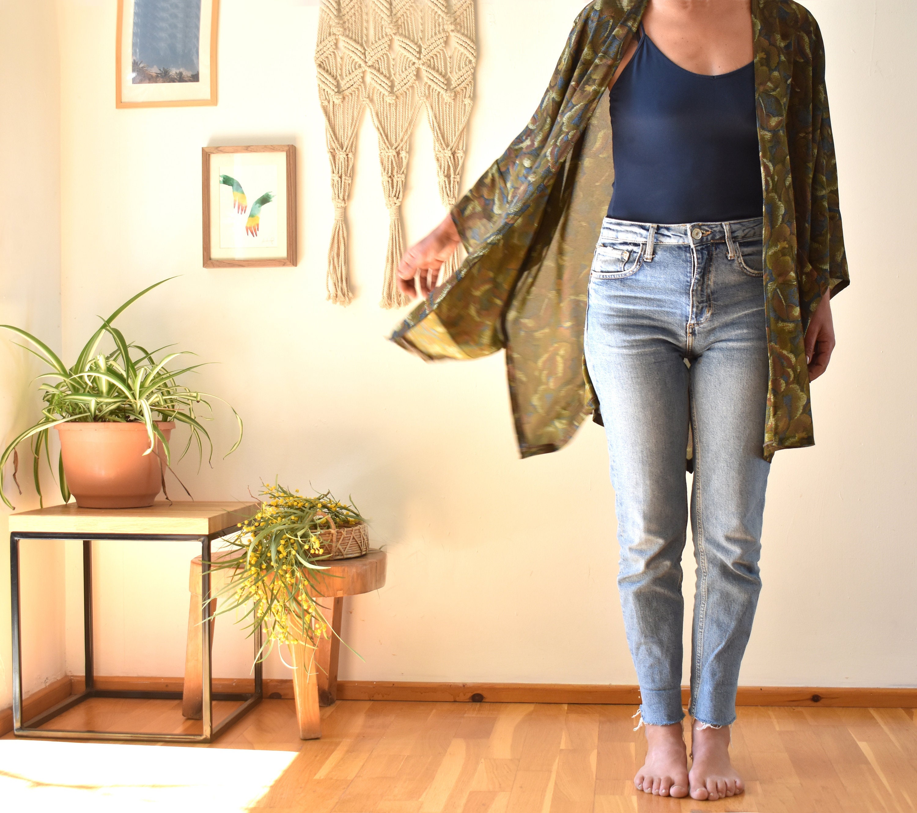 Softy Brown Kimono main image 1