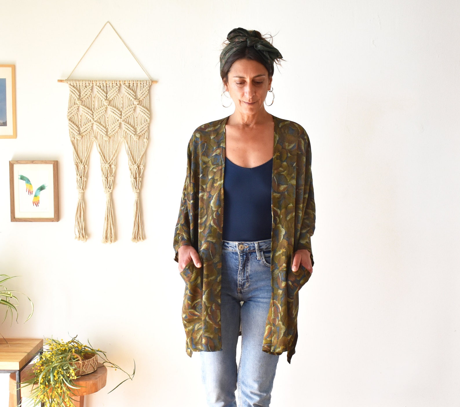 Softy Brown Kimono