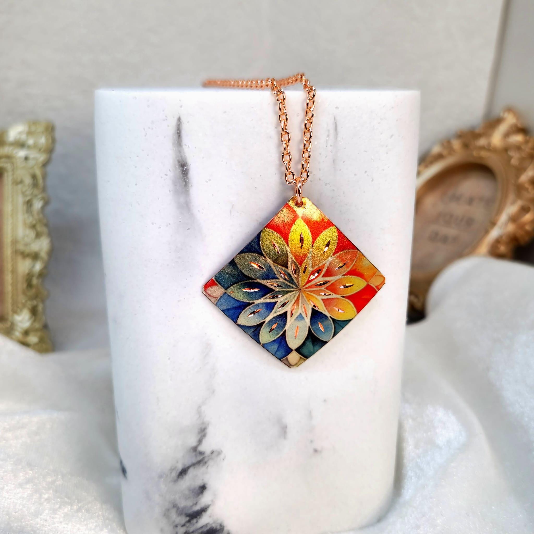 Yigedan Collana Artigianale Intrecciata In Oro Con Perle Di Luna E Cordino Regolabile, Gioiello Smaltato Donna
