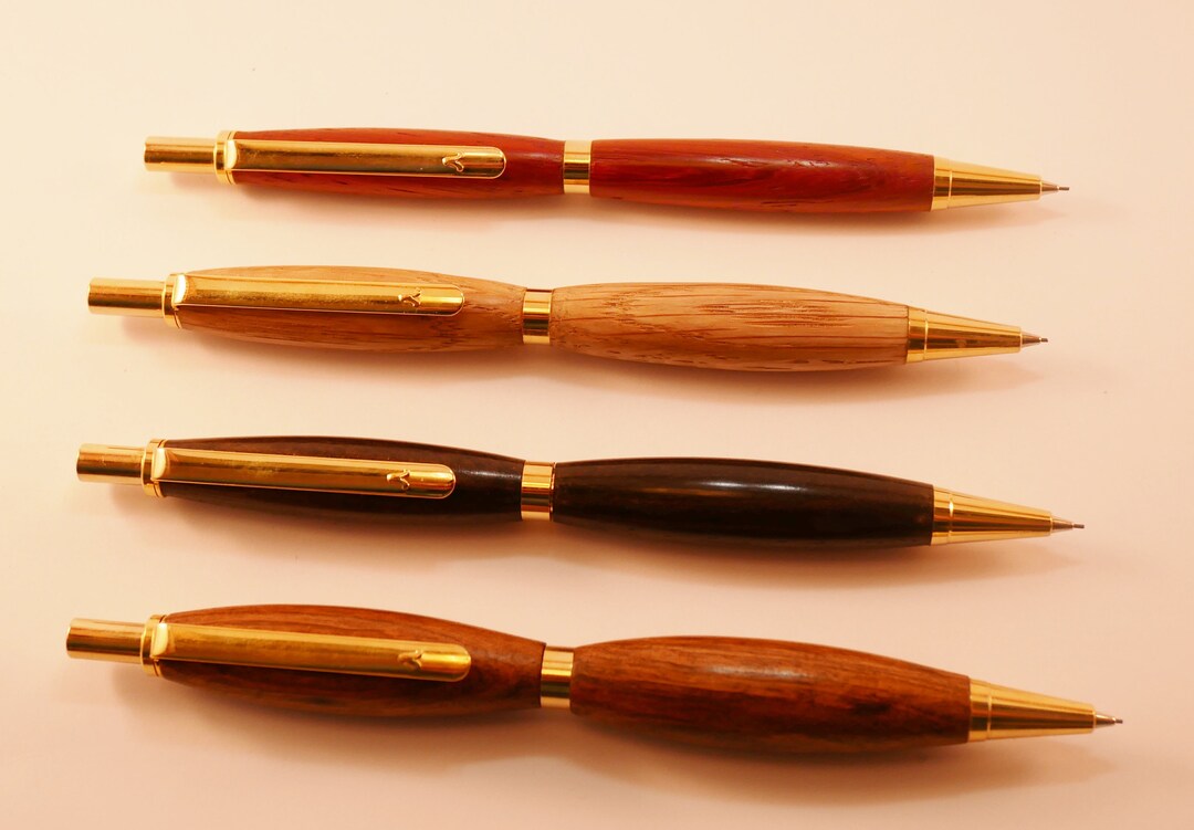 Woodturned Mechanical Pencil Wooden Pen Gift for Him Gift Etsy