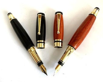 Classic Fountain Pen - Wooden Pens, Gifts for her, Gifts for him, Handcrafted pens, Gift ideas, Unique present ideas, Christmas gifts