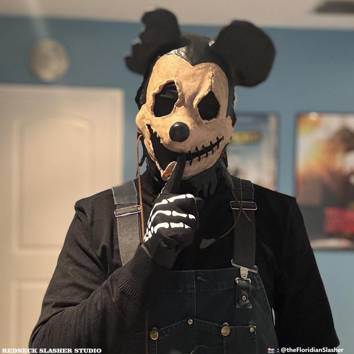 ミッキー衣装　確認用 ハロウィンコスプレ ミッキーコスプレ怖い ミッキーホラーマスクデッド