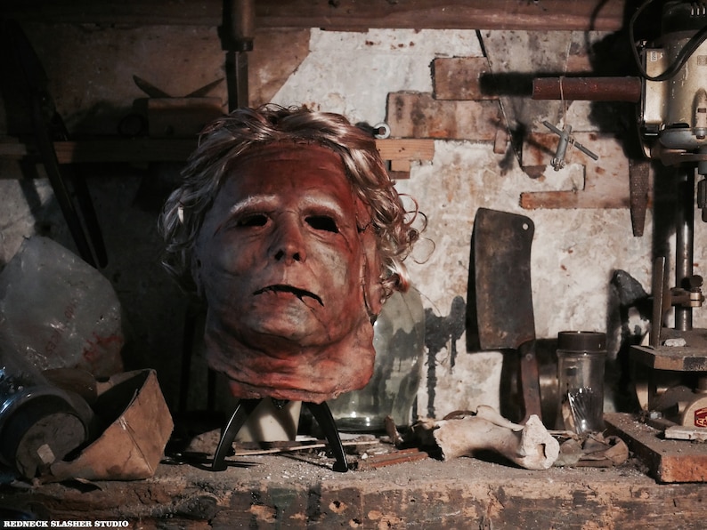 Ed Gein Mask Butcher Plainfield Serial Killer Replica Horror Etsy Canada