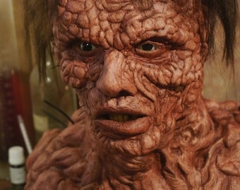 Brundlefly THE FLY Life Size Bust | Cronenberg Horror Handmade Statue Classic Horror Film Collection Sculpture Art Movie not mask Jason