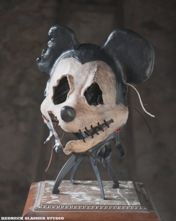 デッドマウスマスクミッキーホラーアートスキンフェイスシリアルキラー