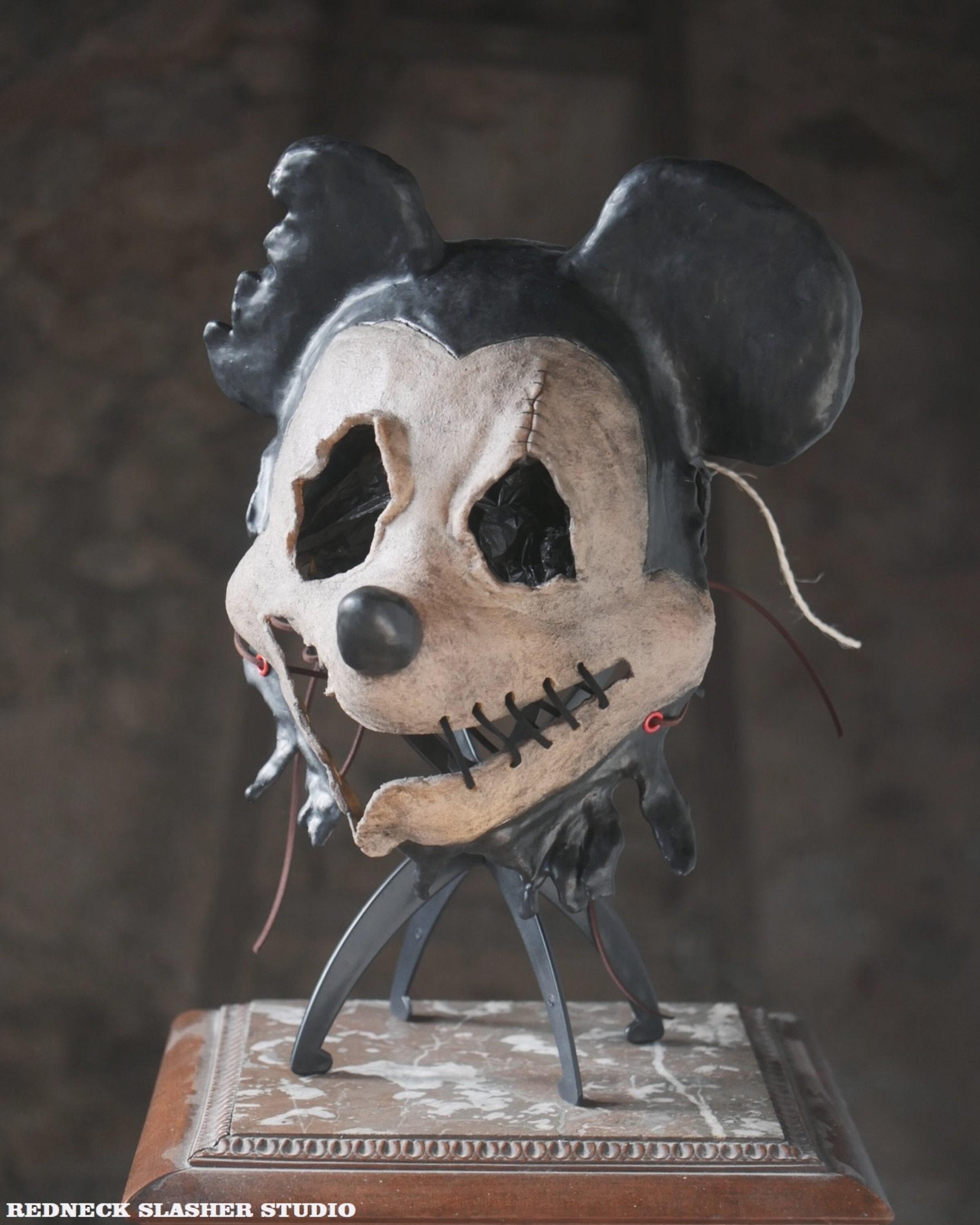 デッドマウスマスクミッキーホラーアートスキンフェイスシリアルキラー