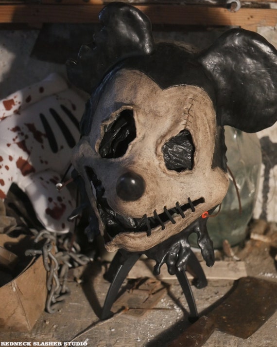 デッドマウスマスクミッキーホラーアートスキンフェイスシリアルキラー