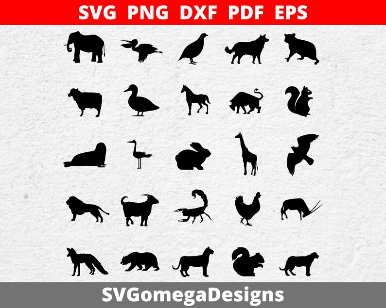 Download Png Eps Animals Designs Svg Pdf Cup Vinyl Decal Pillow Silhouette T Shirt Dxf Cutting Files For Cricut Sticker Clip Art Art Collectibles Darulmusthofanwra Sch Id