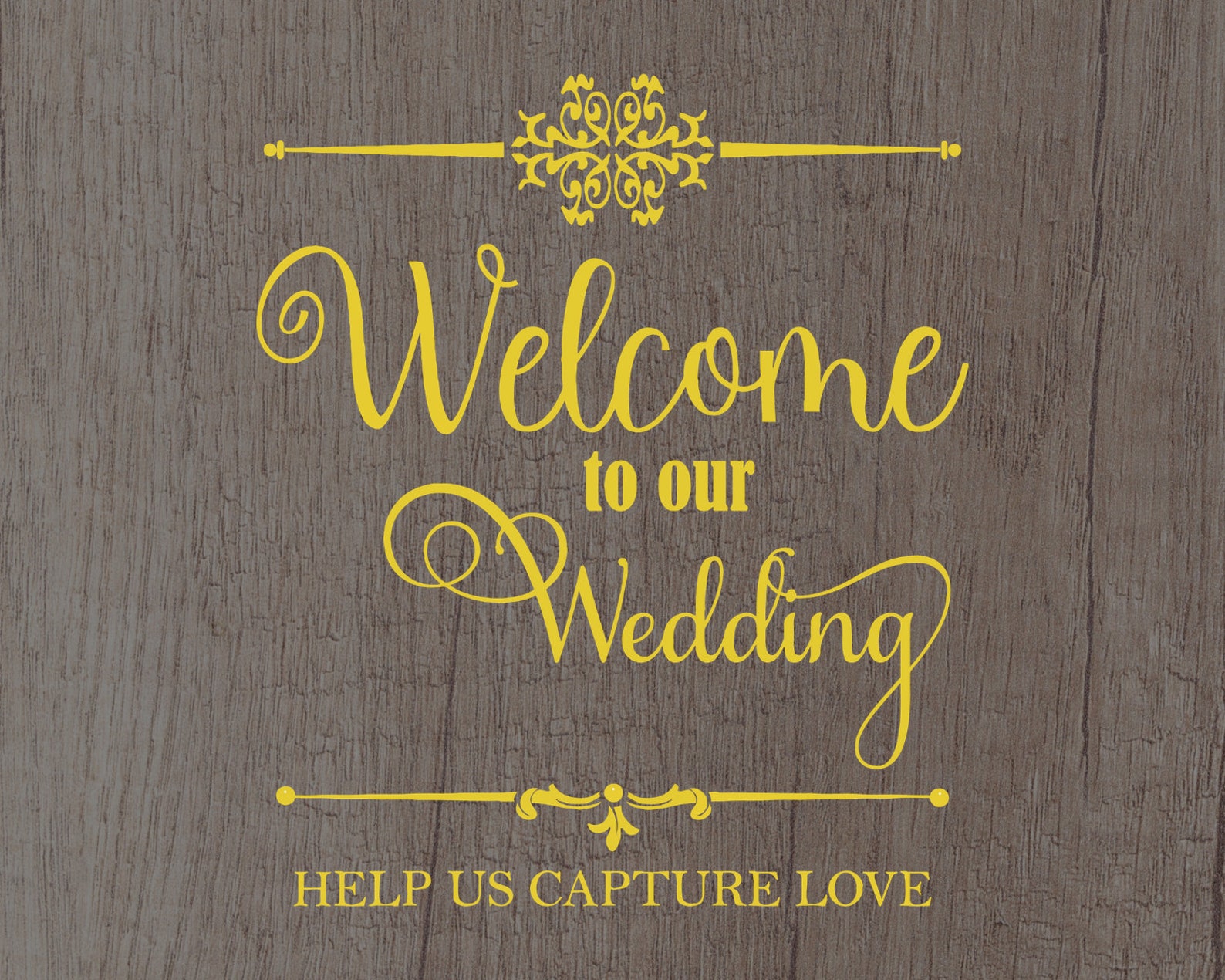 Willkommen zu unserer Hochzeit SVG Hochzeit SVG Zitat Etsy