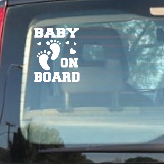 Download Baby On Board Svg Quote Car Decal Svg Car Sticker Svg Baby Etsy