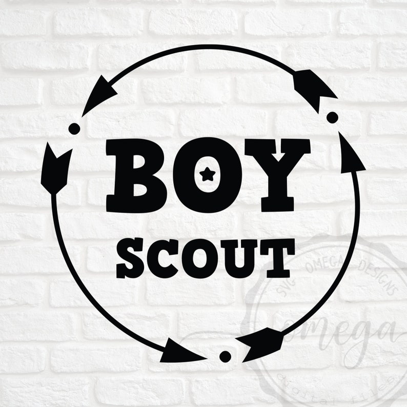 Download Boy scout design Svg Png Dxf Eps Pdf Cutting files for | Etsy