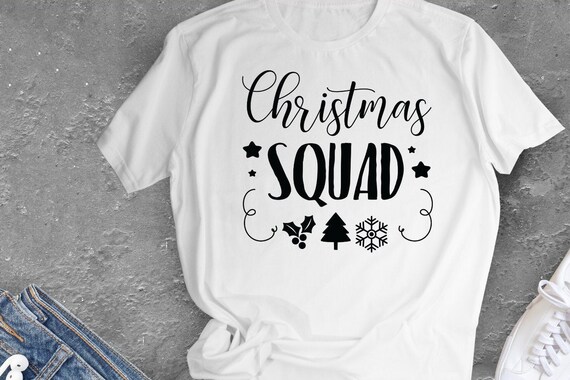 Download Christmas Squad Svg Christmas Svg Design Holiday Shirt Svg Etsy