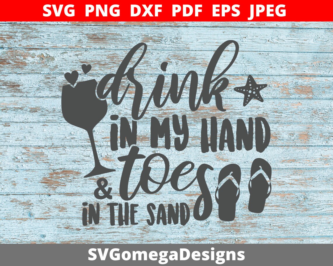 Beach saying Svg Svg file for Cricut or Silhouette Cut file Etsy