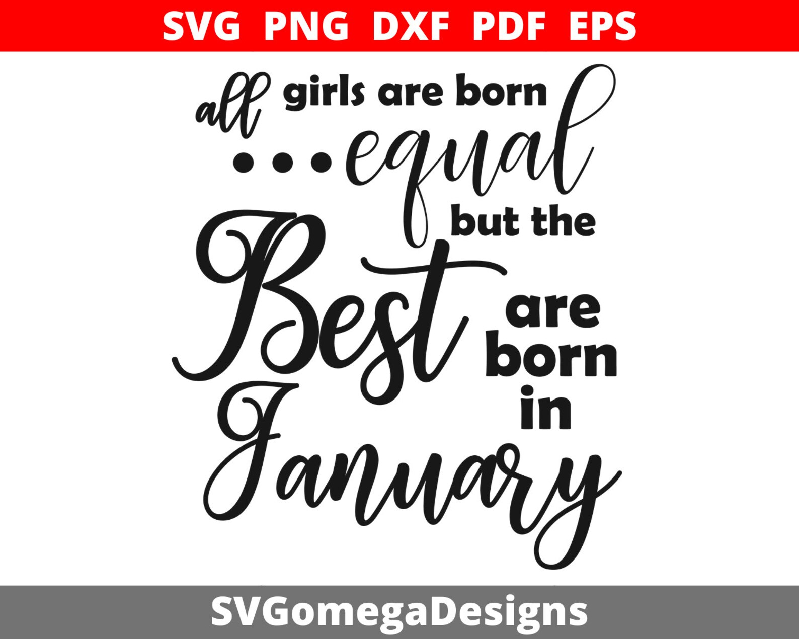 Free Free January Birthday Svg 43 SVG PNG EPS DXF File