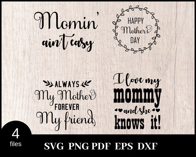 Happy Mother S Day Svg Mom Shirt Svg Mommy Svg Mother Svg I Love You Mommy Svg Files For Cricut Silhouette Vector Files