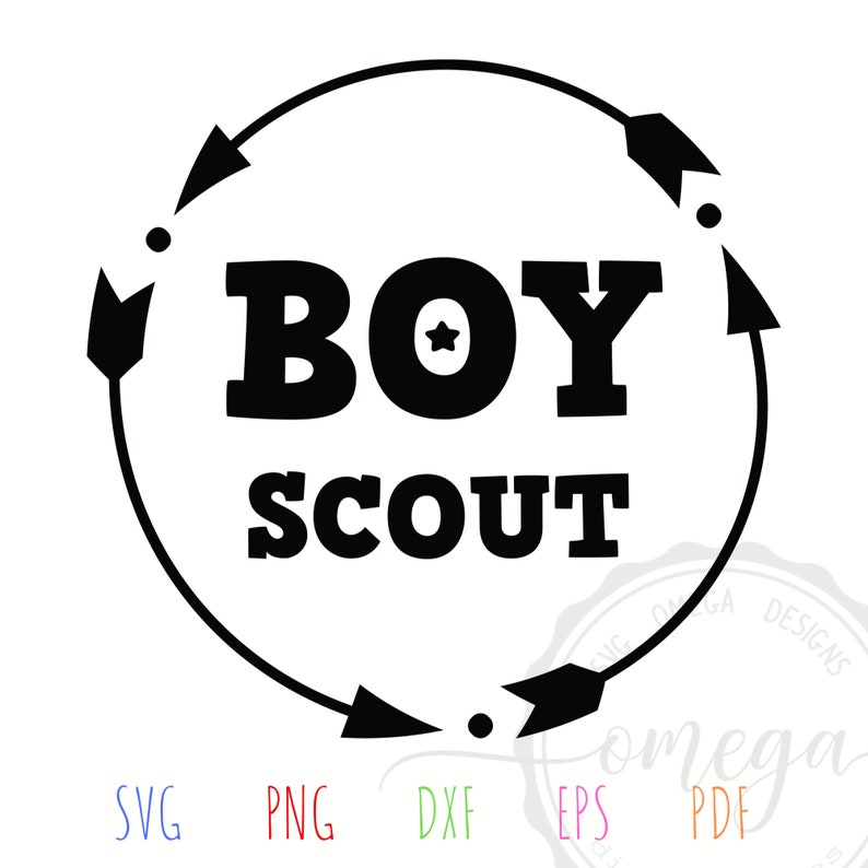 Download Boy scout design Svg Png Dxf Eps Pdf Cutting files for | Etsy