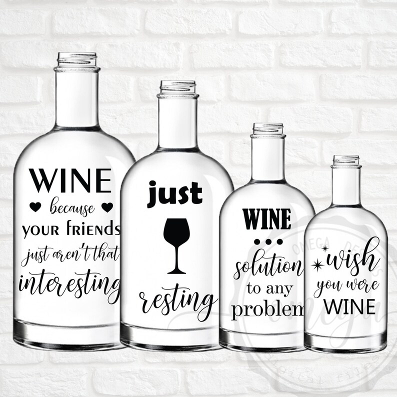 Download Wine SVG Sayings Cricut designs Silhouette Wine sayings | Etsy