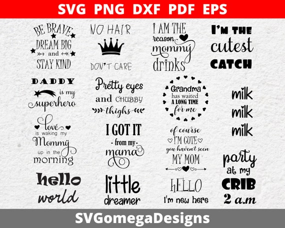 Download Baby Bundle Svg Newborn Svg Bundle Nursery Quotes Svg Baby Shirt Svg Infant Svg File Baby Svg Design Clip Art Art Collectibles Waologistic It