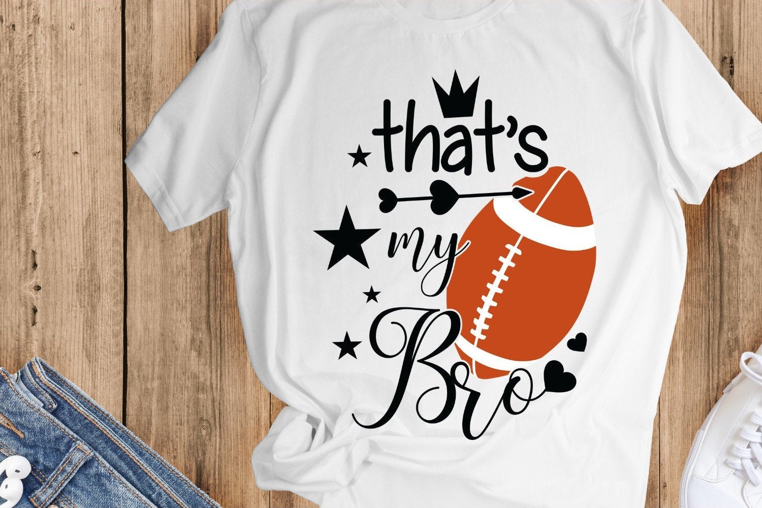 That's my Bro Svg Football Svg Design Sport Svg Shirt | Etsy