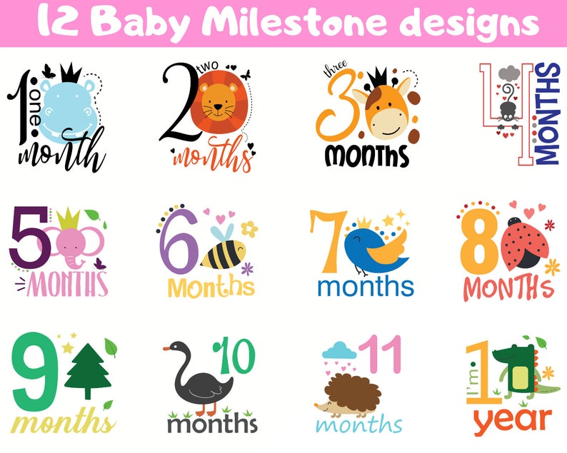 Download Art Collectibles Clip Art For Vinyl Decals Files For Cricut And Silhouette Baby Svg Files Baby Milestone Svg Bundle Baby Onesie Svg Quotes New Baby Svg Sayings