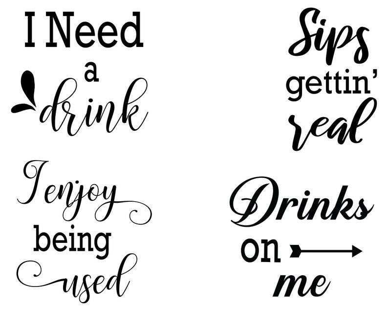 Download Drink coasters svg Files for Cricut&Silhouette I need a | Etsy