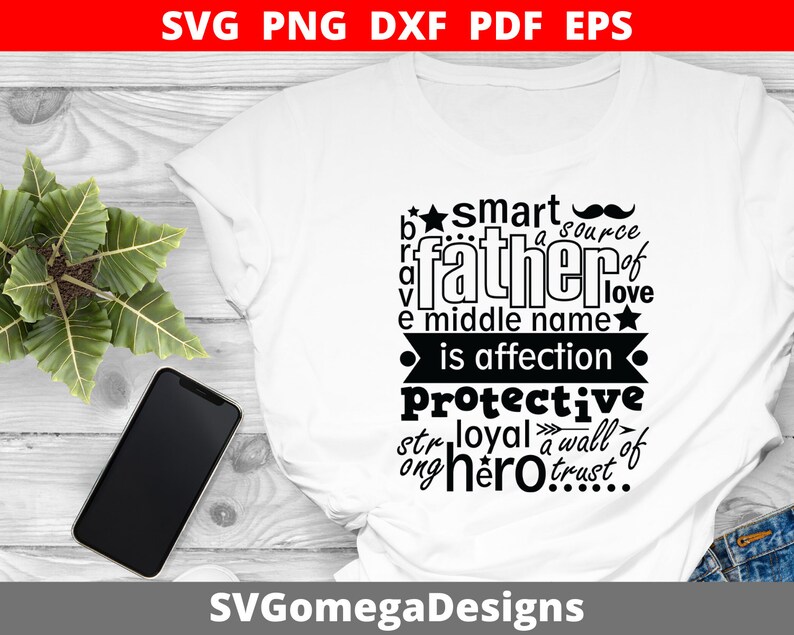 Silhouette Cut File Dad Png File Father/'s Day Svg Quote Svg Gift for Dad Svg For Cricut Dad Shirt Svg Father Design Svg