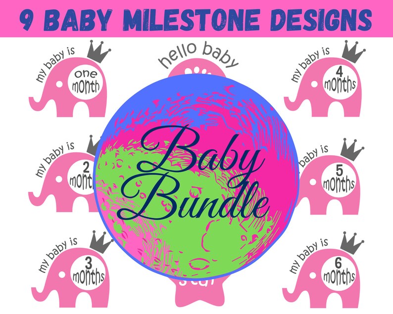 Download Art Collectibles Clip Art For Vinyl Decals Files For Cricut And Silhouette Baby Svg Files Baby Milestone Svg Bundle Baby Onesie Svg Quotes New Baby Svg Sayings