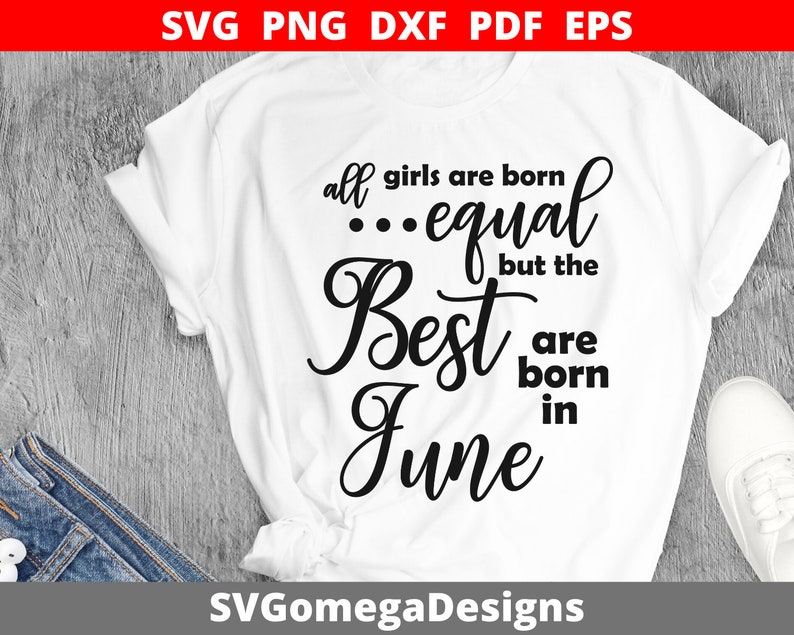 Download June Birthday Svg Svg file for Cricut or Silhouette Cut | Etsy