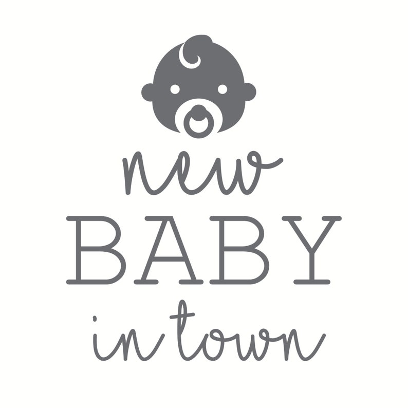 Download Baby newborn svg Baby girl svg Baby quote New baby in town ...