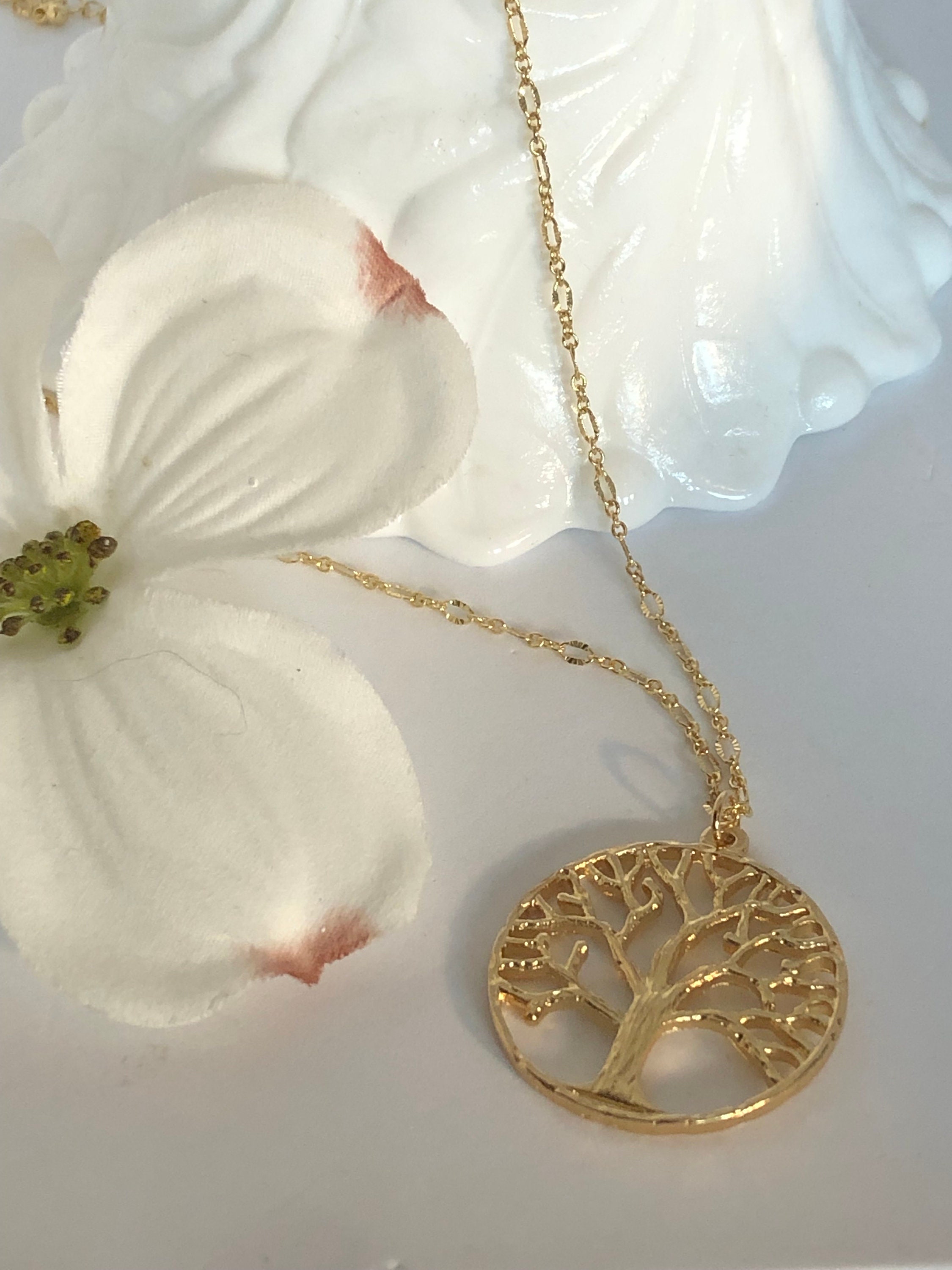 Birthstone Jewelry Family Tree Necklace Birthstone Gifted Jewelry