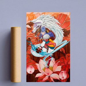 League Of Legends Kindred Print / Kindred Spirit Blossom / League of Legends Prints