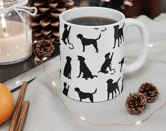 Black Labrador mug, dog mug, black Labrador, dog gift, Labrador, dog lover mug, Birthday Gift, Valentines Gift, Gift for Loved One