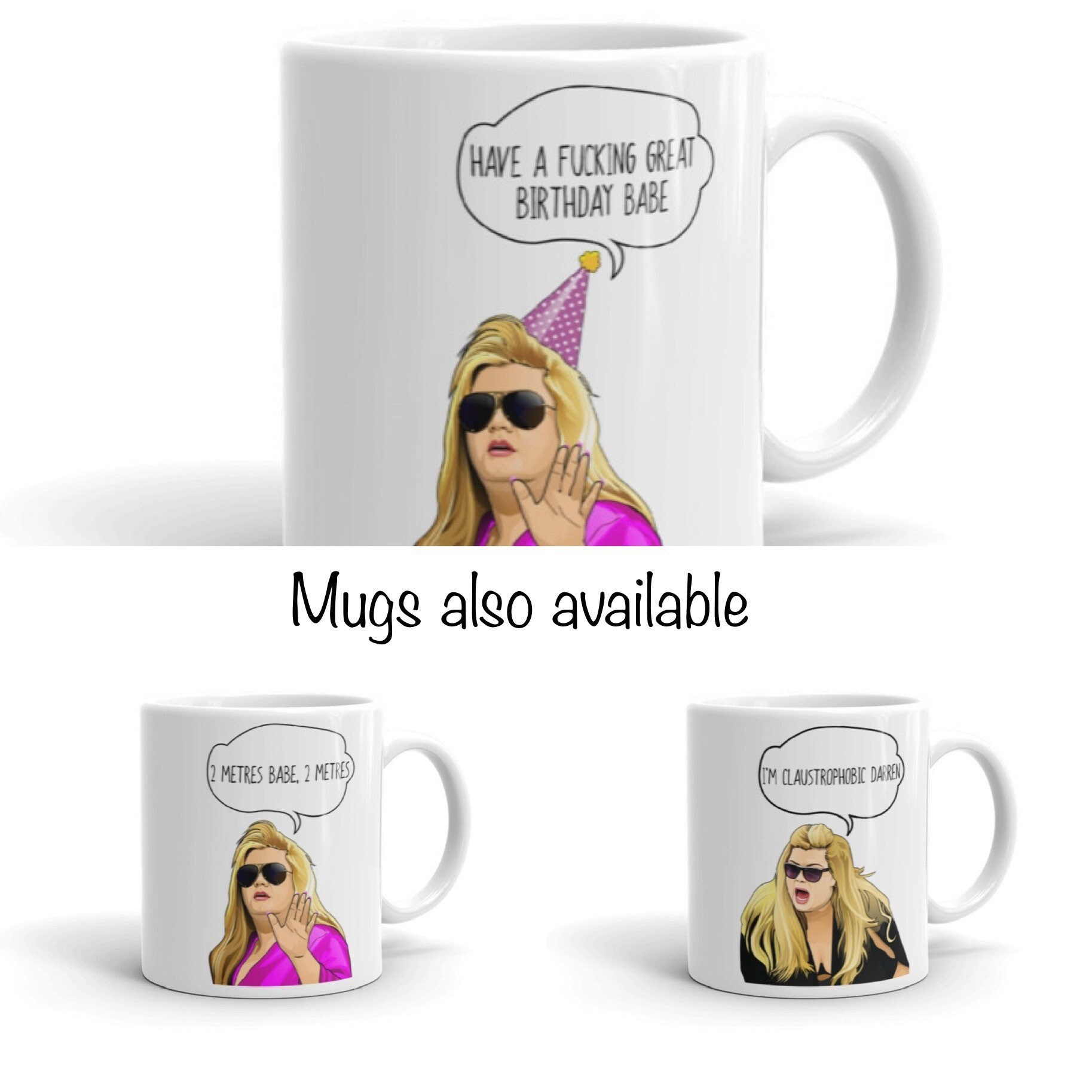 Gemma Collins Birthday Card Birthday Card Funny Birthday - Etsy