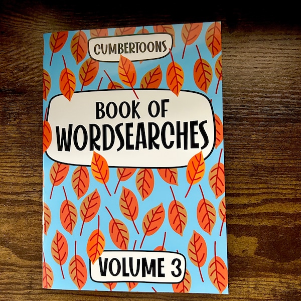 Book of Wordsearches - Volume Three - Free UK delivery