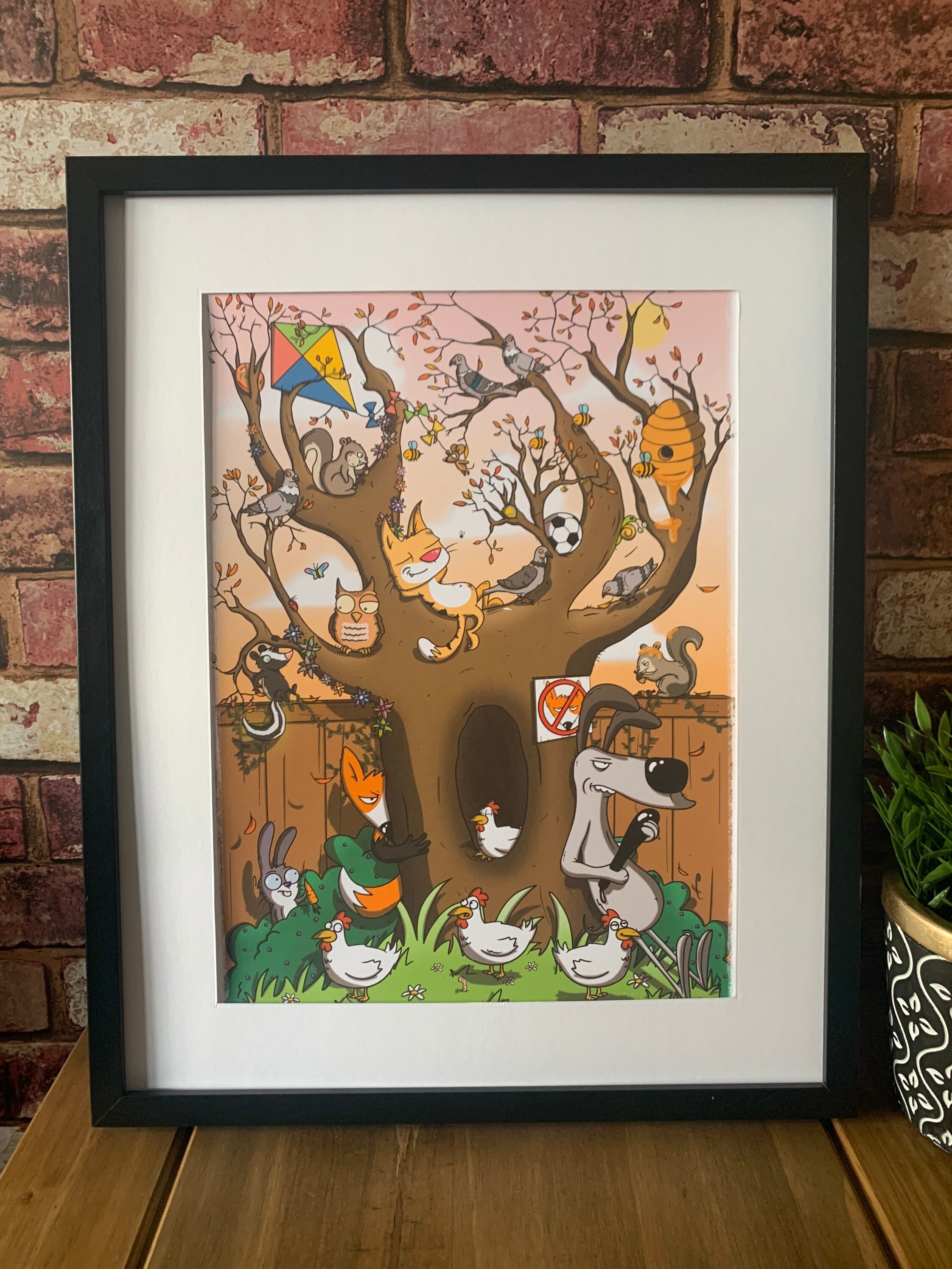 Cartoon Art Prints A3 wall art posters various prints Etsy