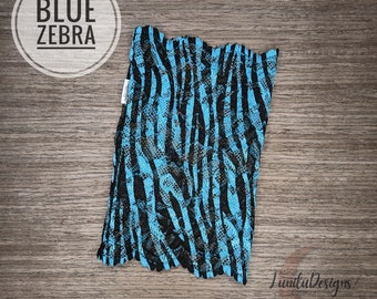 Blue Zebra Nailfie Sleeve