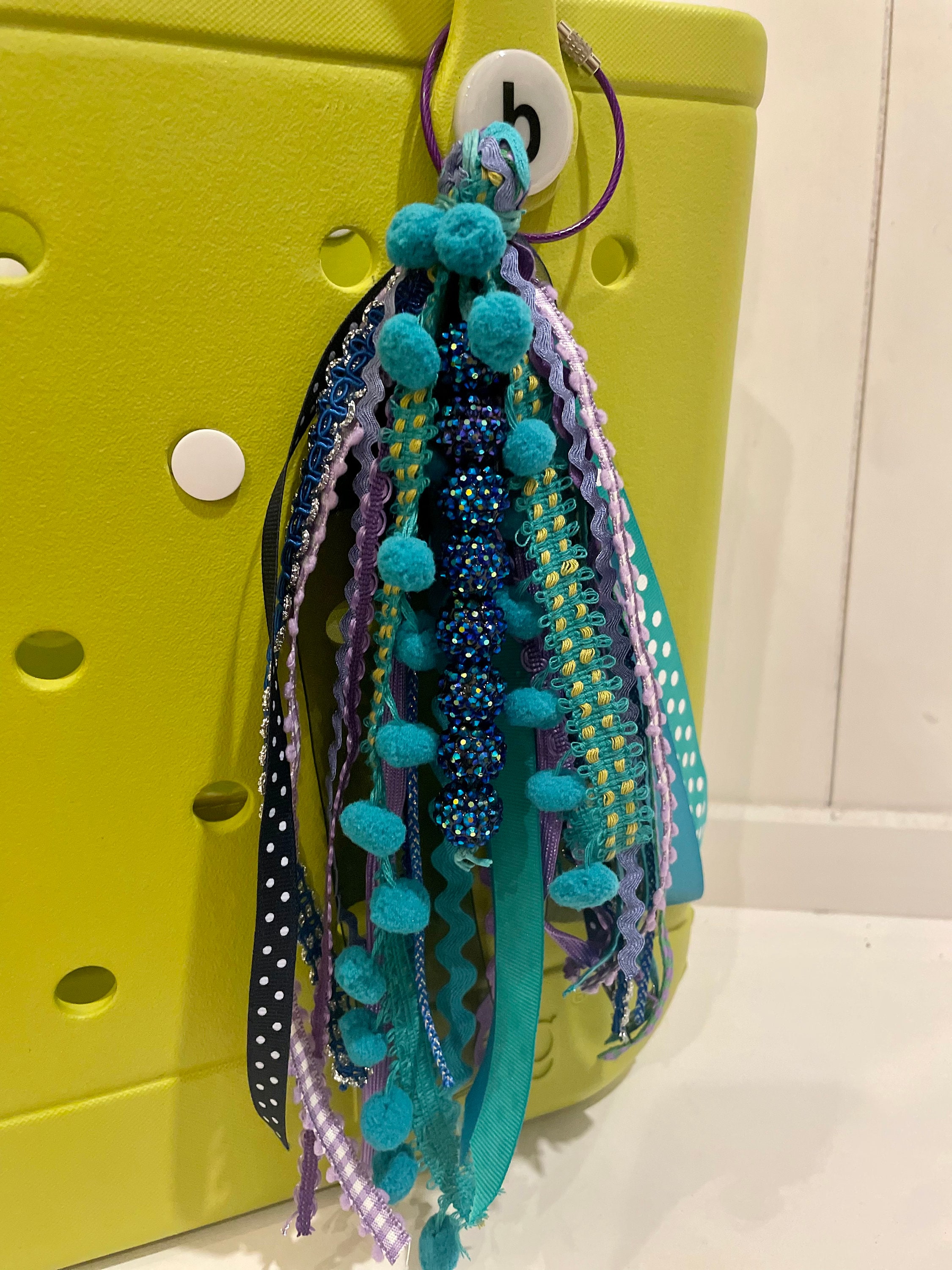 Ribbon Bag Charms - Etsy