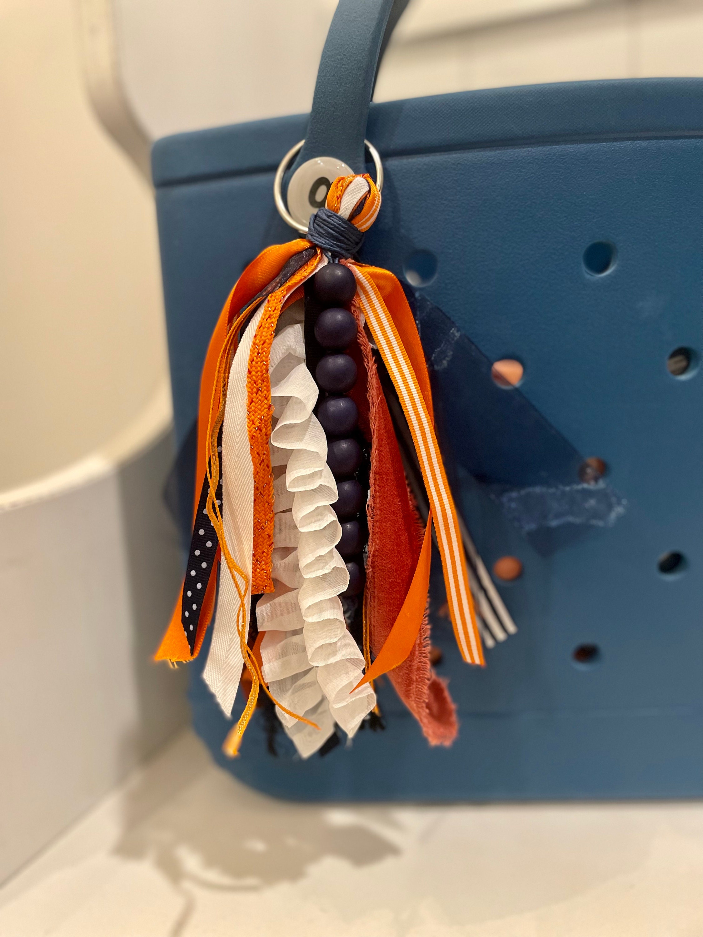 Ribbon Bag Charms - Etsy