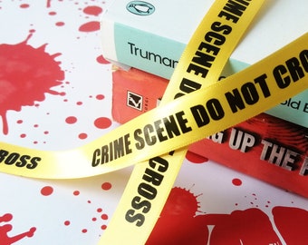 Crime Scene Do Not Cross 3m 15mm Wide Ribbon