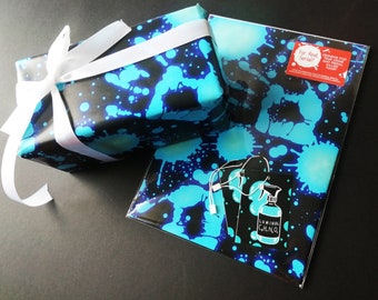 Luminol Lover Gift Wrap Set