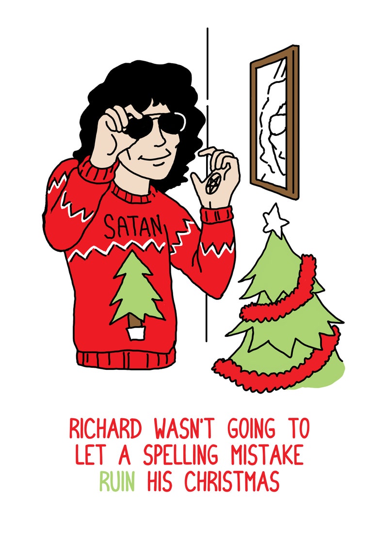 Serial Killer Christmas Cards Pack of 8 Etsy