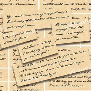 Citazioni di Jane Austen, Parole e frasi di diario, Emma, Orgoglio e pregiudizio, Ragione e sentimento, Abbazia di Northanger, Oggetti effimeri stampabili