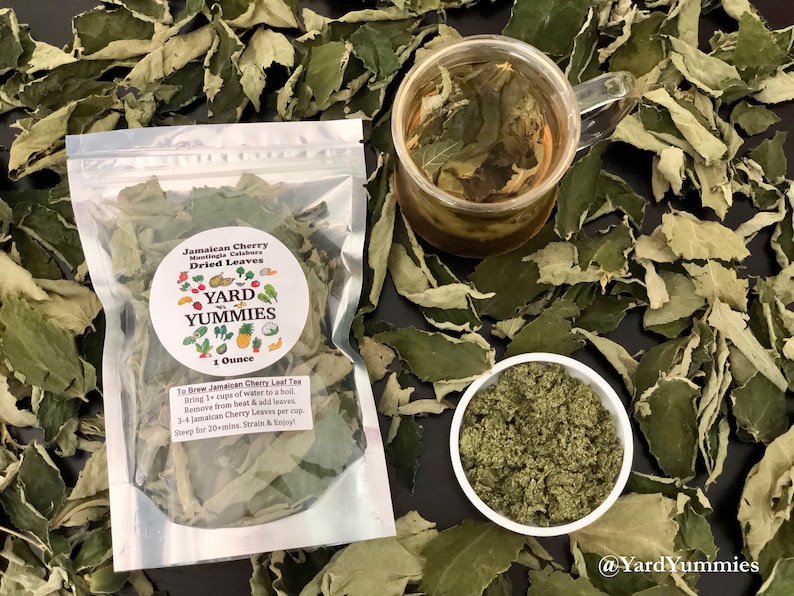Dried Jamaican Cherry Strawberry Tree LEAVES 1oz Loose Leaf Etsy