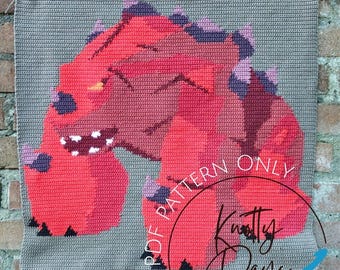 Patrón de ganchillo OSRS Jad
