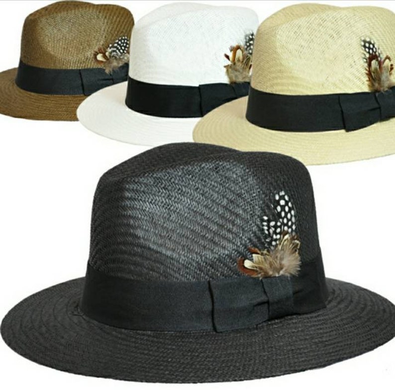 Men's Milani Straw Fedora Hat Lowrider Panama Style Wide Etsy België