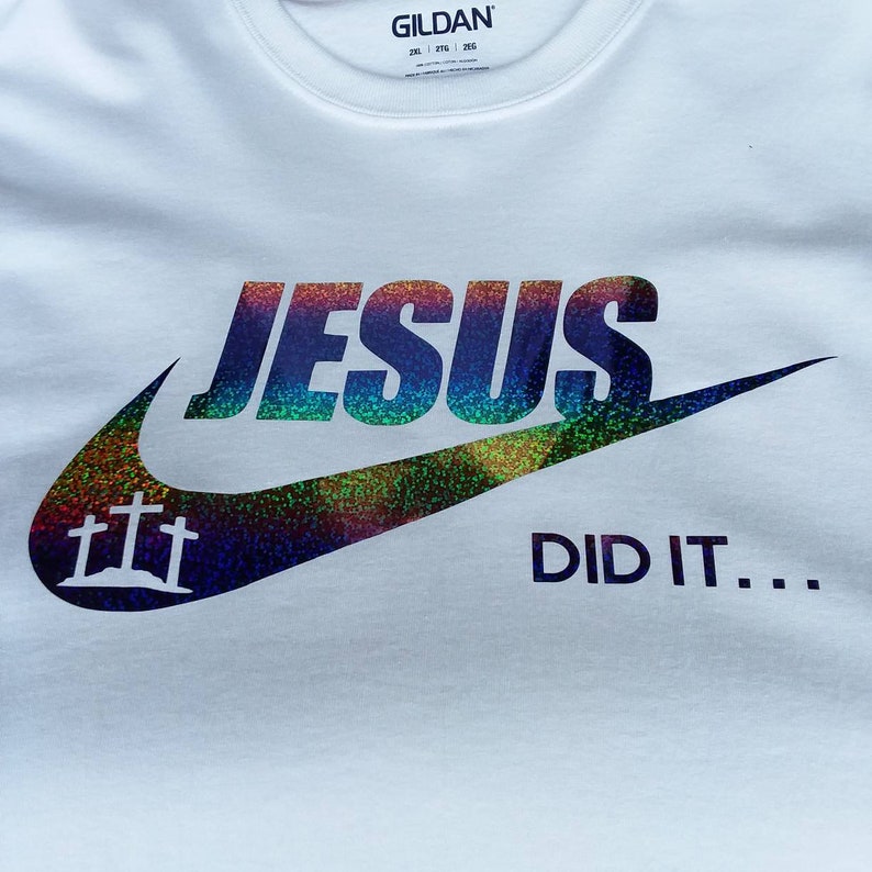  Jesus  Did It Nike  Svg  File Jesus  Svg  For Cricut Silhouete 